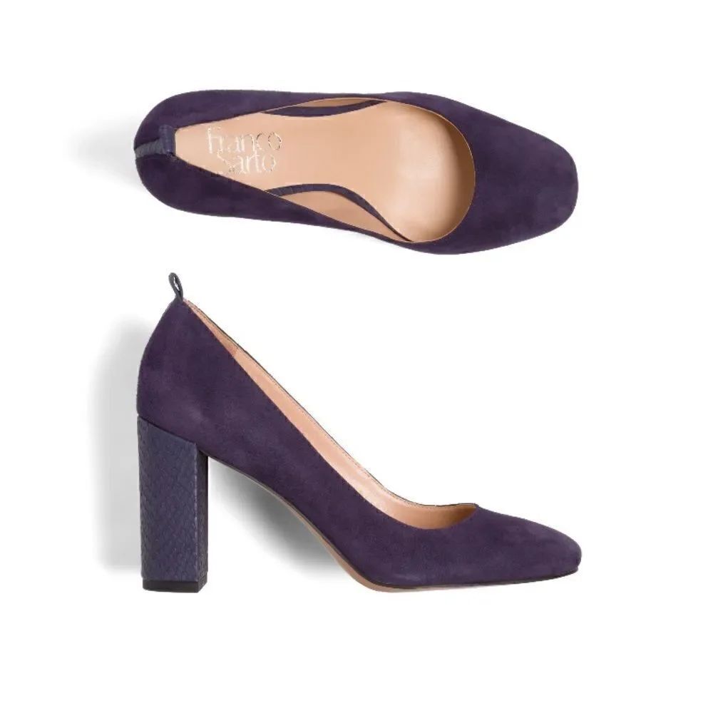 Franco Sarto Ingall Snake Skin Heel Pump